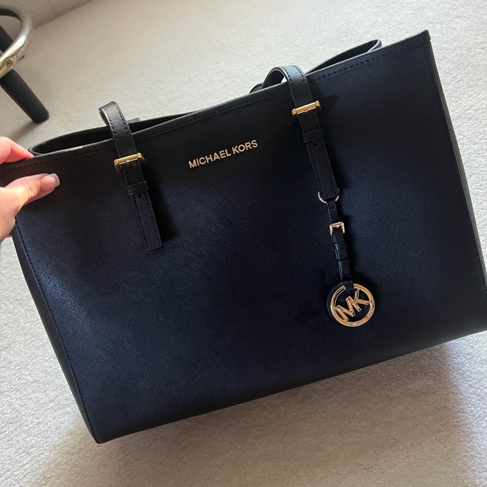 Black Michael Kors Tote Bag